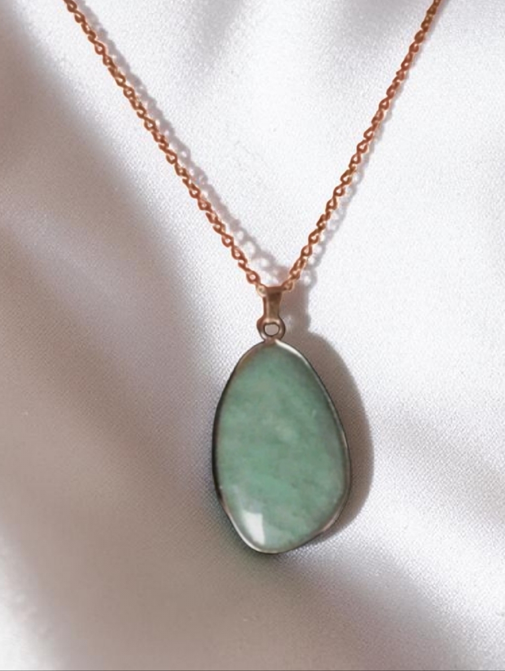 Green Aventurine Necklace NWOT